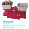 hand2mind Precision School Balance Weighted Balance, School Weight Scale for Kids, Balance Scale for Classroom, Primary Balance Scale, Math Manipulatives Middle School, Student Math Balance
