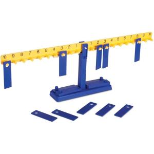 Hand2mind Math Balance – Weighted School Scale for Kids Learning, Classroom and Middle School Math Manipulatives