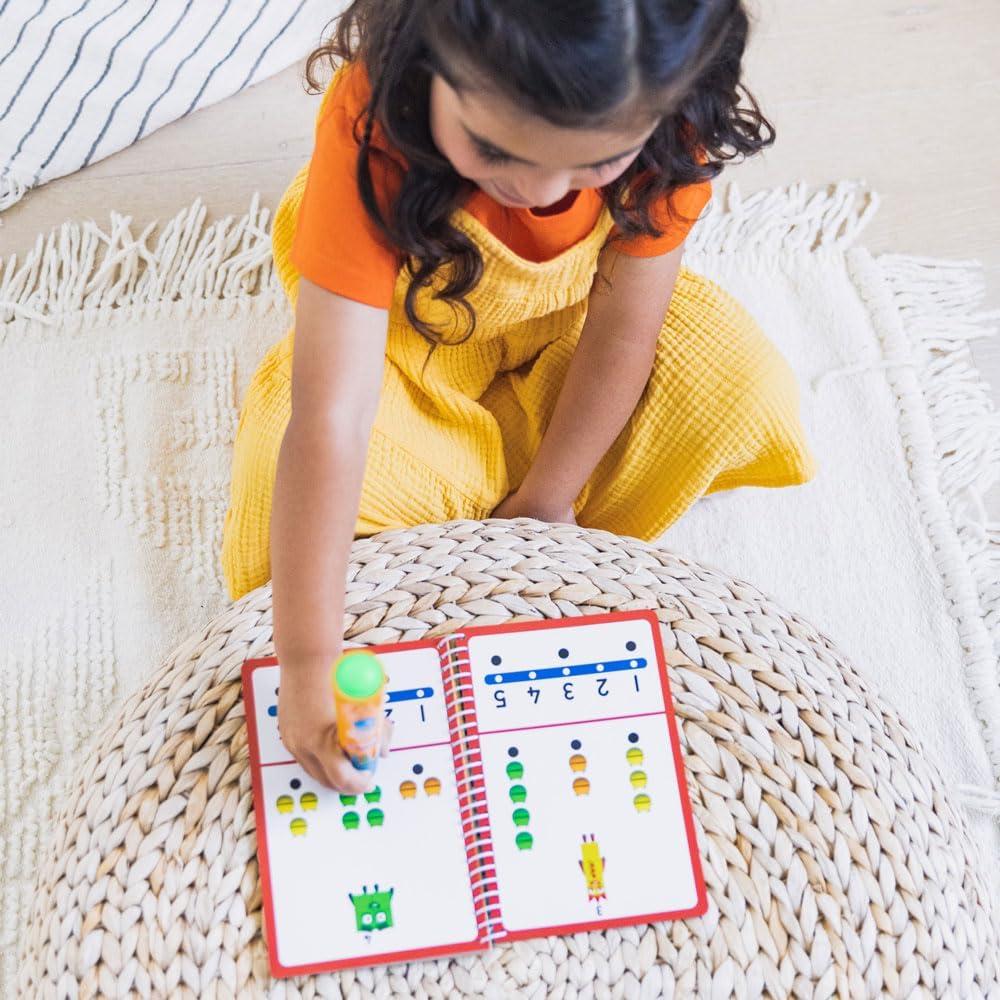image:imageEducational Insights Hot Dots Numberblocks Workbook Numbers 110 with Interactive Pen 75 Activities Gift for Kids Ages 4Numberblocks