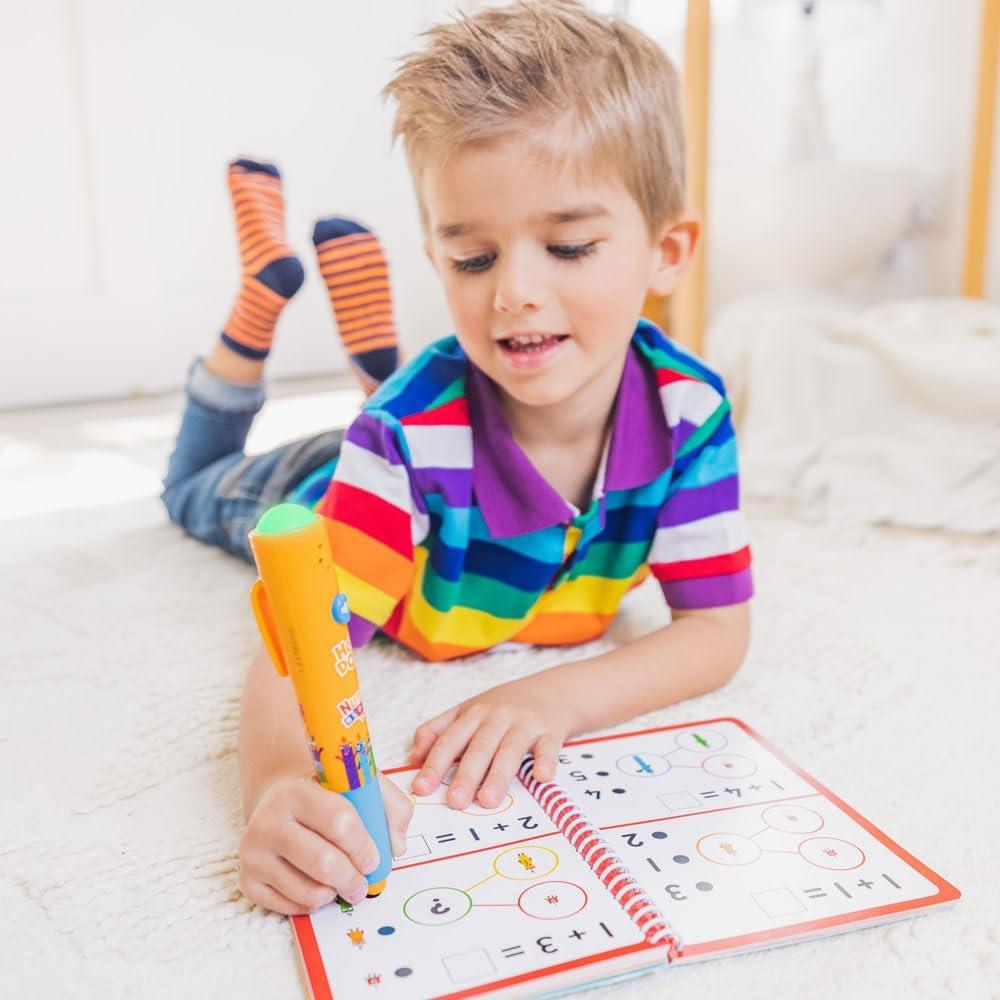 image:imageEducational Insights Hot Dots Numberblocks Workbook Numbers 110 with Interactive Pen 75 Activities Gift for Kids Ages 4Numberblocks