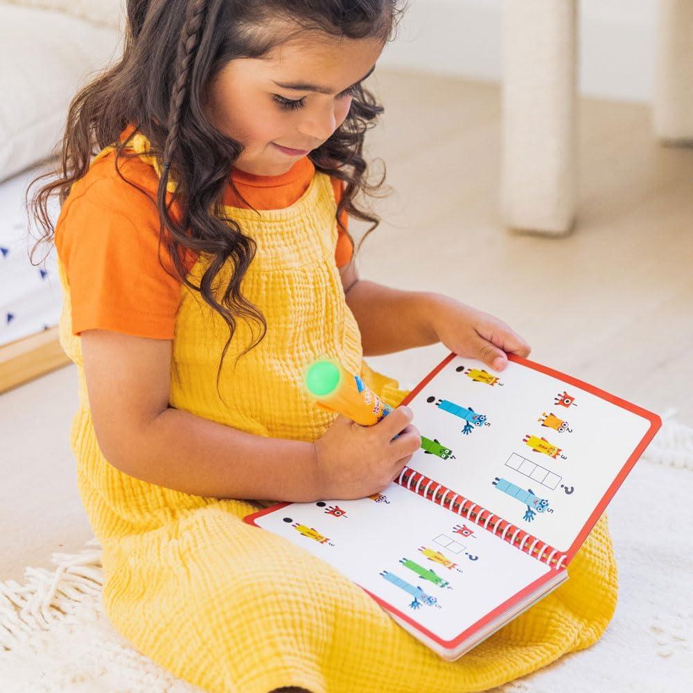 image:imageEducational Insights Hot Dots Numberblocks Workbook Numbers 110 with Interactive Pen 75 Activities Gift for Kids Ages 4Numberblocks