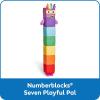 hand2mind Numberblock Seven Playful Pal, Plush Figure Toys, Numbers for Toddlers, Cute Stuffies, Preschool Math Learning Toys, Stuffed Animal, Small Plushies, Counting Blocks, Birthday Gifts for Kids