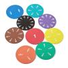hand2mind Foam Rainbow Fraction Circles, Fraction Manipulatives, Unit Fraction, Rainbow Circle Math Manipulatives, Fraction Games, Montessori Math, Homeschool Supplies (Set of 51)
