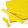 hand2mind Yellow Plastic Base Ten Blocks Complete Classroom Set, Place Value Blocks, Counting Cubes, Math Blocks Kindergarten, Manipulative Kit for Mathematics for Elementary Teachers (Set of 161)