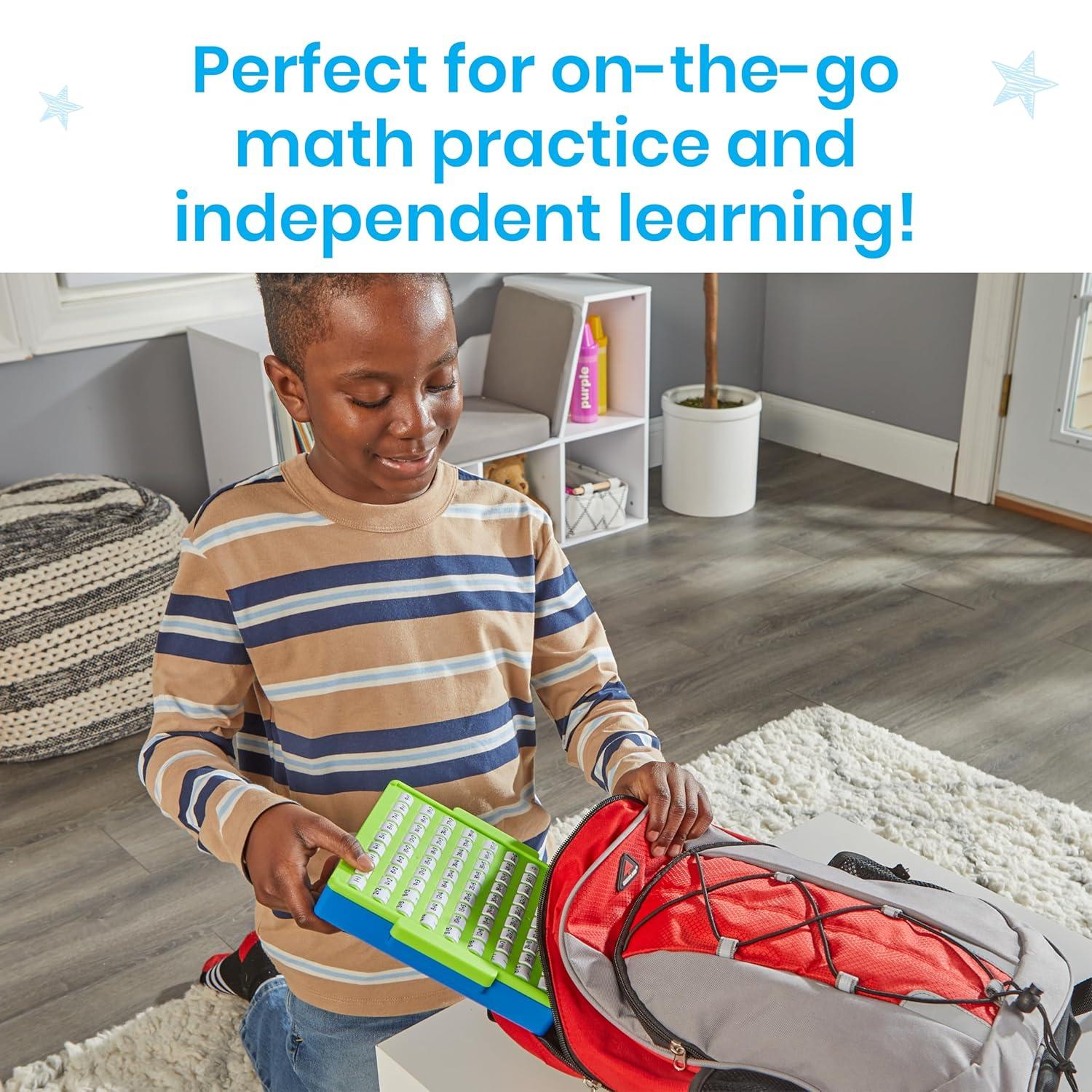 image:imagehand2mind Division Practice Board Math Facts Games Elementary Math Manipulatives Educational Toys Kids Learning Toys Number Centers for Classroom Division Chart Learning Activities