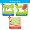 hand2mind Division Practice Board, Math Facts Games, Elementary Math Manipulatives, Educational Toys, Kids Learning Toys, Number Centers for Classroom, Division Chart Learning Activities