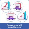 hand2mind Numberblocks Friends Fifteen and Sixteen Figure Pack, Number and Counting Toys for Toddlers, Play Figure Playsets, Small Figurines for Kids, Kindergarten Math and Pretend Play Toys