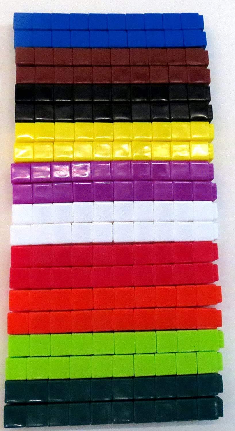 image:imagehand2mind Interlocking UniLink Cubes Plastic Cubes for Early Math Connecting Cubes for Kids Learning Math Manipulatives Counting Cubes for Kids Math Preschool Classroom Supplies Set of 500