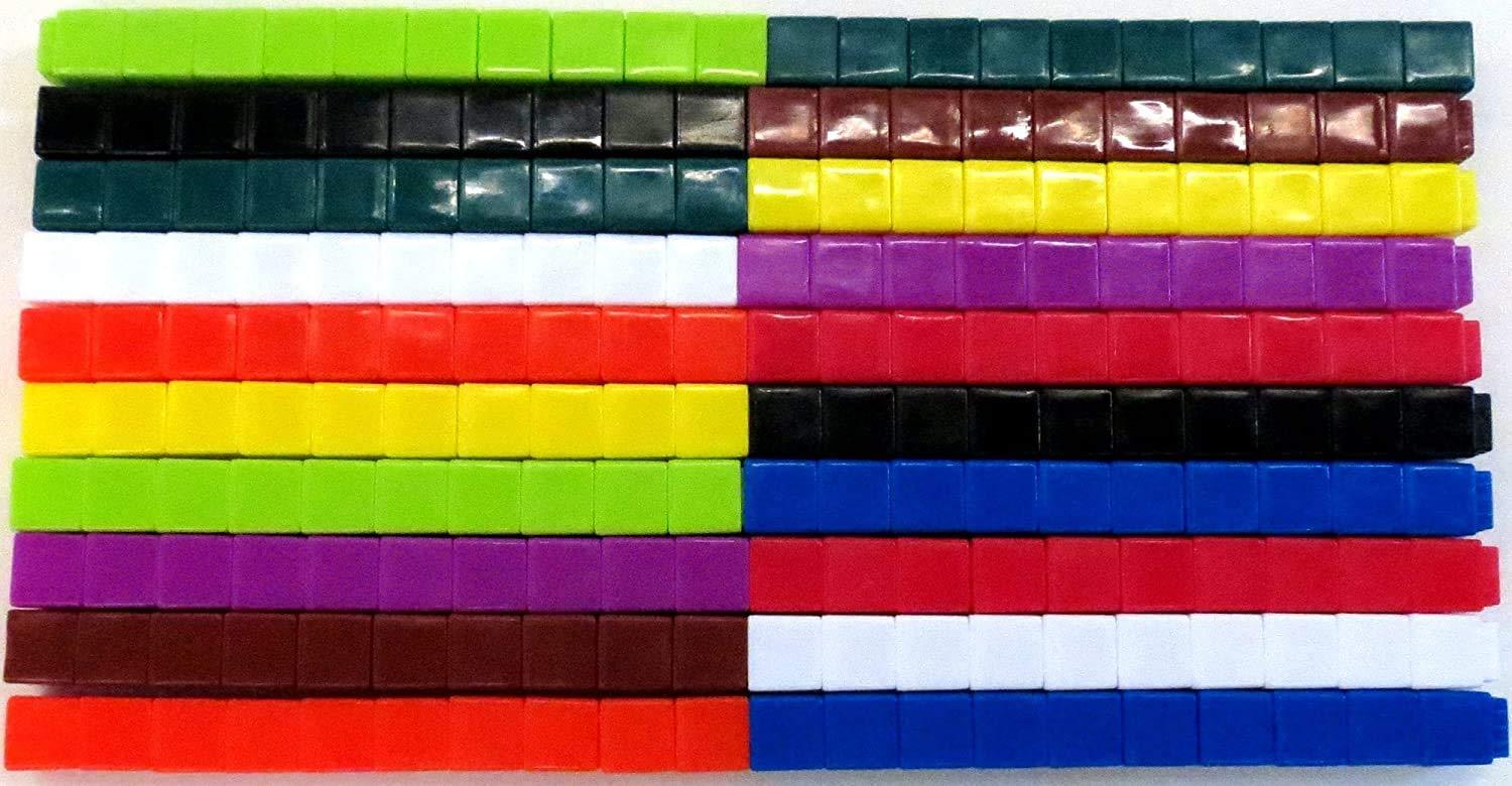 image:imagehand2mind Interlocking UniLink Cubes Plastic Cubes for Early Math Connecting Cubes for Kids Learning Math Manipulatives Counting Cubes for Kids Math Preschool Classroom Supplies Set of 500