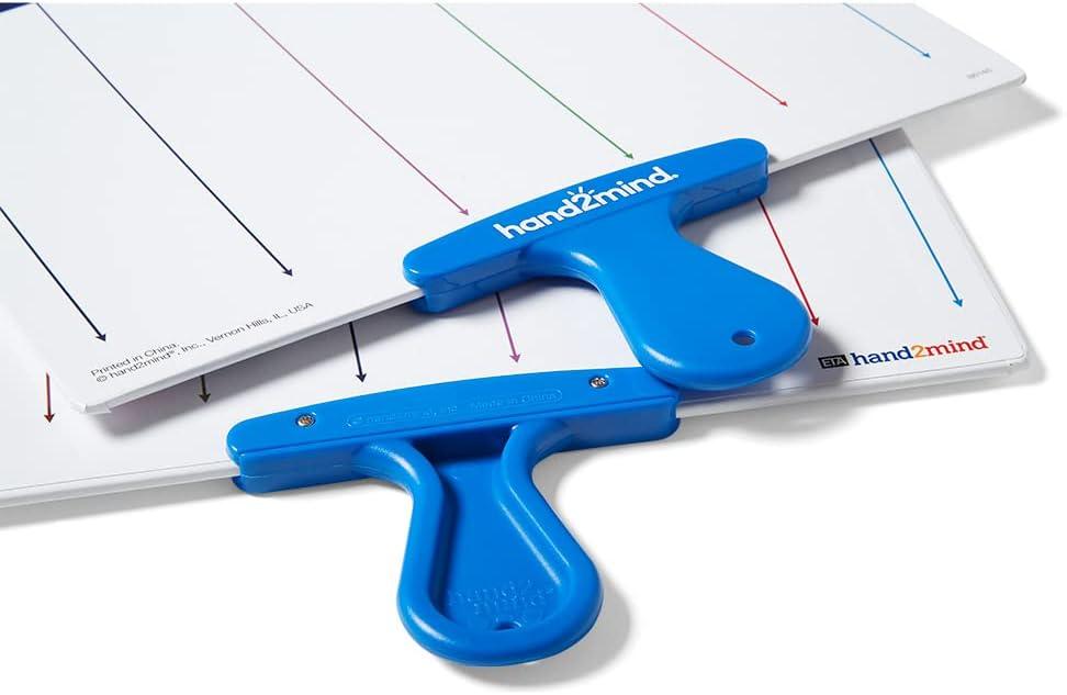 image:imagehand2mind Place Value Answer Board Dry Erase Board Sets Dry Erase Paddles Math Classroom Supplies Base 10 Math Manipulatives for Elementary School 1st Grade Math Materials Pack of 4