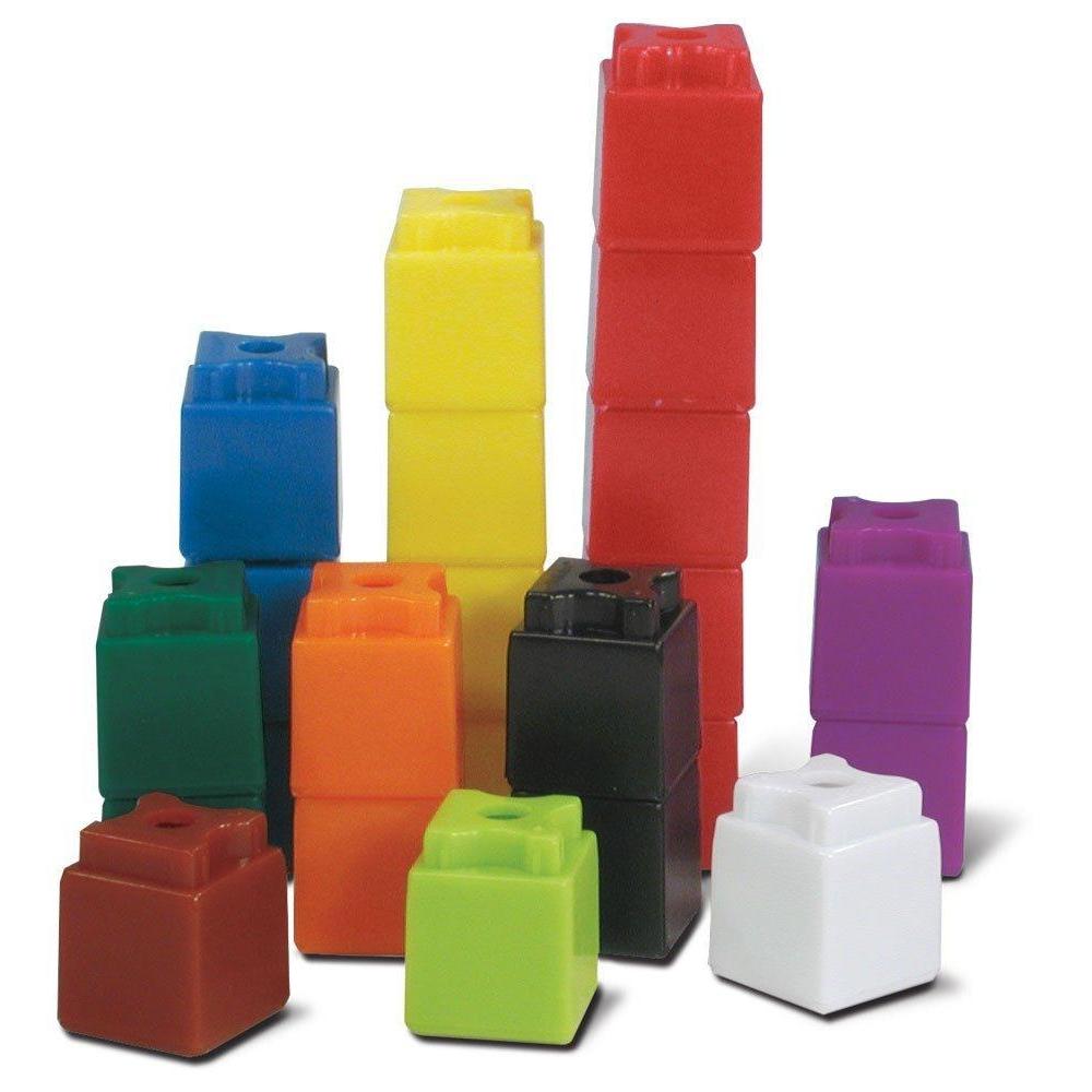 image:imagehand2mind Interlocking UniLink Cubes Plastic Cubes for Early Math Connecting Cubes for Kids Learning Math Manipulatives Counting Cubes for Kids Math Preschool Classroom Supplies Set of 500