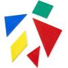 ETA hand2mind Small Plastic Tangrams, Set of 4(0)