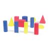 hand2mind Foam Geometric Solid Blocks, Assorted Colors, 3D Shapes (Set of 12)(0)