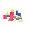 hand2mind Foam Geometric Solid Blocks, Assorted Colors, 3D Shapes (Set of 12)(0)