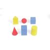 hand2mind Foam Geometric Solid Blocks, Assorted Colors, 3D Shapes (Set of 12)(6)