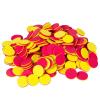hand2mind Plastic Math Counters for Kids, Red and Yellow Counters, Math Manipulatives for Counting, Sorting, Pattern, Bingo Chips, Game Tokens, Homeschool Supplies (Set of 1000)