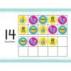 hand2mind Seasonal Ten Frames Math Counters for Kids, Math Counters Chips for Counting and Sorting, Kindergarten Learning Games, Counting Toys, Math Game (288 Math Counters and 10 Ten Frame Cards)(Seasonal counters)