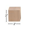 hand2mind Wood Geometric Solid Blocks, 3D Shapes, Classroom Kit (Set of 96)